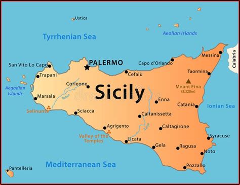 Road Maps Of Sicily - map : Resume Examples #X42Mmkr2kG