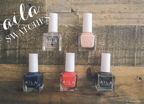 AILA Cosmetics Nail Polish Review and Swatches