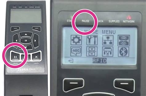 Reset the Zebra ZT410 Print Server from the Front Panel – Zebra Instructions - Efficient ...