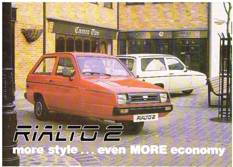 A Reliant Rialto 2 GLS Three-Wheeler In The USA