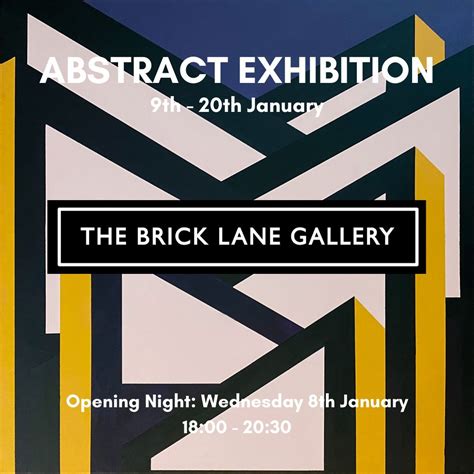 Abstract Art - Exhibition at The Brick Lane Gallery in London