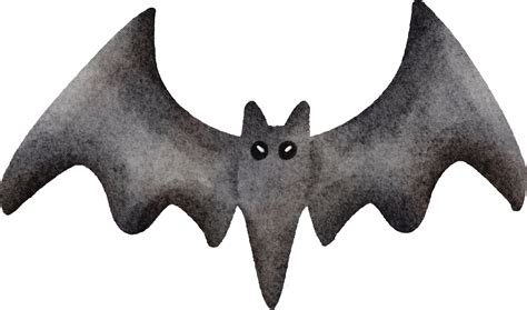 watercolor halloween bat 16532872 PNG