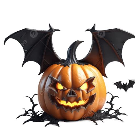 Cute Halloween Spooky Pumpkin Bat, Spooky Pumpkin Bat, Cute Halloween ...