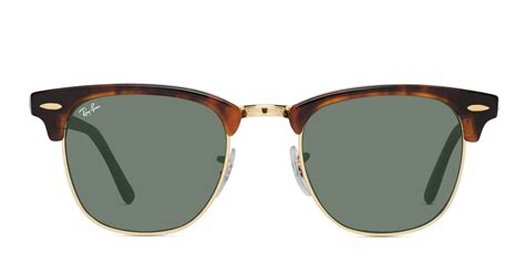 Ray-Ban 3016 Clubmaster Tortoise w/Gold - Multifocals.com