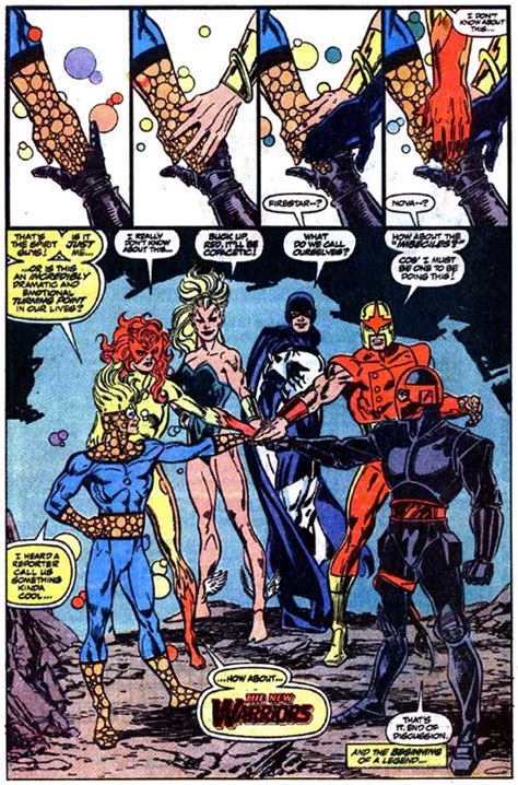 Retro Review: New Warriors #1 (July 1990) — Major Spoilers — Comic Book ...