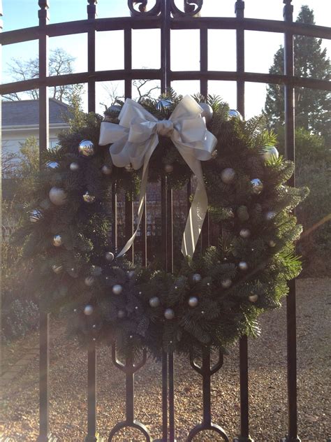 Gate Christmas Wreath | Christmas wreaths, Wreaths, Hanukkah wreath