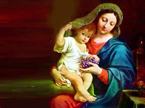 🔥 [166+] Mother Mary With Baby Jesus Wallpapers | WallpaperSafari