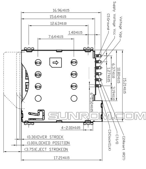 Mff2 Pinout - Sysmocom Site Mff2 Solder M2m Sim Card To Fpc Adapter - Tak Disisiku