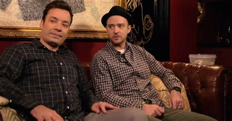 Jimmy Fallon And Justin Timberlake Sit Together For A Real-Life Hashtag ...