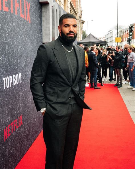 Drake Pops Up At Netflix's 'Top Boy' Premiere In London - That Grape Juice