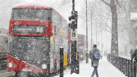 When will it snow in London? Latest Met Office weather forecast