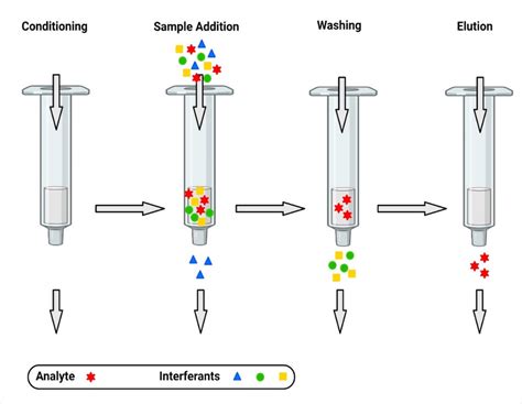 Typical four steps of SPE procedure. | Download Scientific Diagram