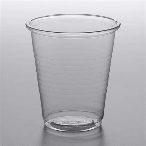 5 oz. Clear Plastic Cups - 2500/Pack | WebstaurantStore