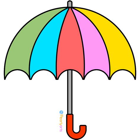 FREE Umbrella Clipart (Royalty-free) | Pearly Arts