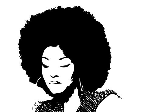 Afro clipart afro lady, Afro afro lady Transparent FREE for download on ...