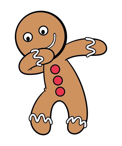 Gingerbread Man Drawing at PaintingValley.com | Explore collection of Gingerbread Man Drawing