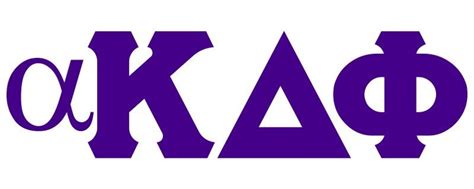 alpha Kappa Delta Phi Big Greek Letter Window Sticker Decal SALE $8.95 ...