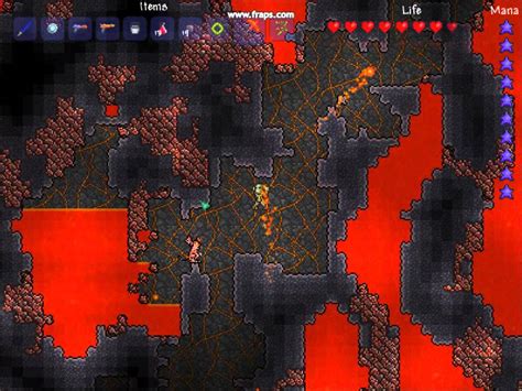 Terraria how to get loads of hellstone - YouTube