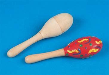 Buy Wooden Maracas Craft Kit (Pack of 12) at S&S Worldwide | Maracas craft, Craft kits, Crafts ...