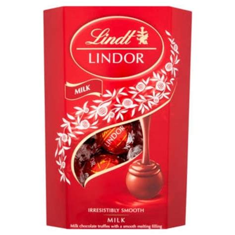 Lindt Lindor Milk Chocolate Truffles Box, £4 at ASDA