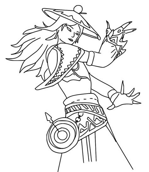 Coloring page Fortnite Chapter 4 Season 3 Wilds : Era 3