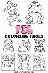 Printable Pig Coloring Pages  Easy Peasy And Fun sketch template