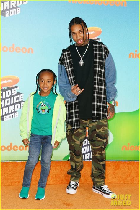 Tyga Brings His Son King Cairo to Kids' Choice Awards 2019!: Photo ...