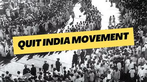 Quit India Movement - Causes, Importance, Outcomes | UPSC