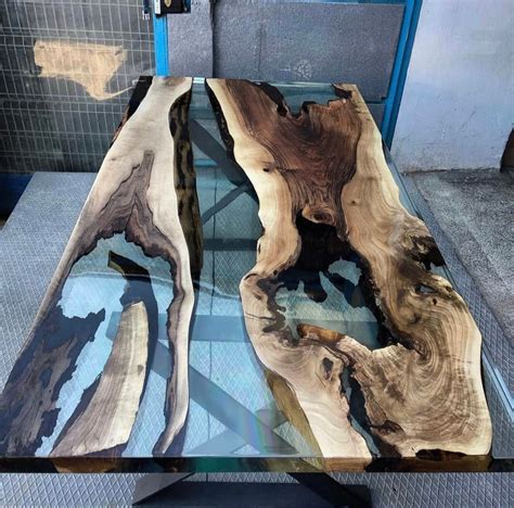 Live Edge Table River Table Epoxy Resin Table Custom | Etsy