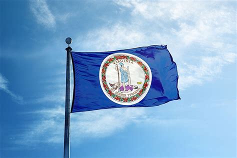 Virginia State Flag - WorldAtlas.com