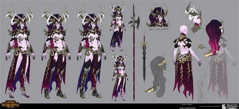 ArtStation - Dark Elves - Morathi