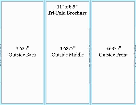 Free Tri Fold Brochure Template Google Docs Of Free Printable Tri Fold ...