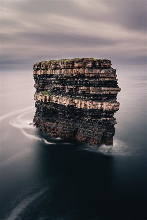 Beautiful Stuff: Dún Briste sea stack, Ireland [OC] [1516 x 2273] IG ...