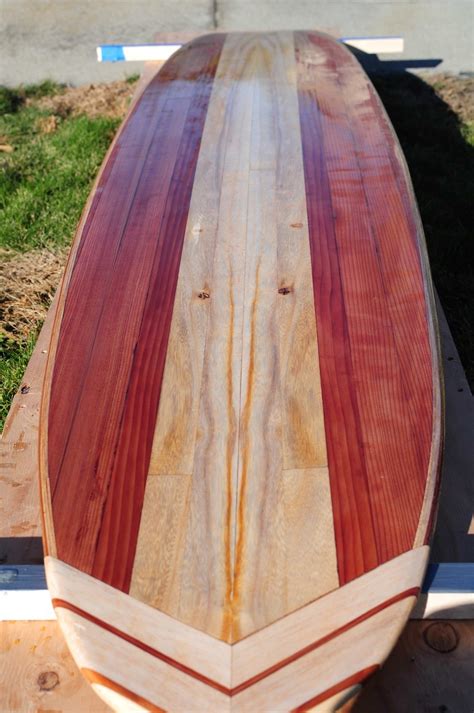 Brett's Hollow Wooden Surfboard - The Wood Whisperer