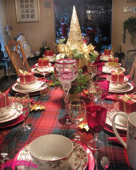 50 Most Beautiful Christmas Table Decorations – I love Pink