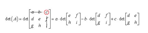 Determinant of a 3 x 3 Matrix - Formulas, Shortcut and Examples