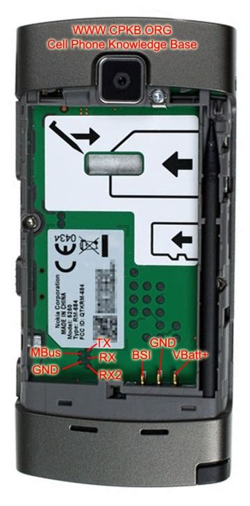 Nokia 5250 pinout - CPKB - Cell Phone Knowledge Base