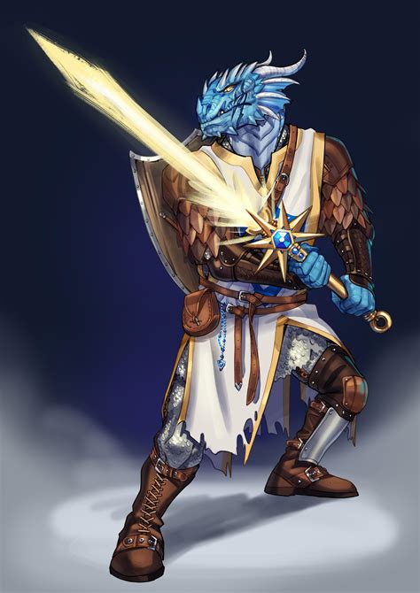 [ART] Bracidas, Dragonborn Paladin : r/DnD