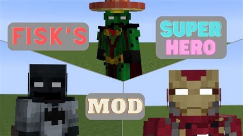 Fisk's SuperHero Mod Showcase | Minecraft - YouTube