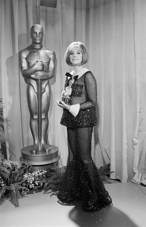 Barbra Streisand at the 1969 Academy Awards | The Best Oscars Dresses ...