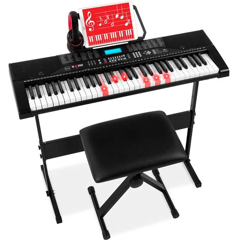 Best Choice Products 61-Key Beginners Complete Electronic Keyboard ...