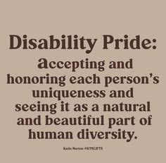 Disability Pride