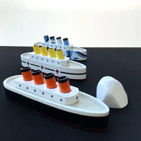 RMS TITANIC 3D Printed Replica Model Inch 29cm 1:1000, 54% OFF