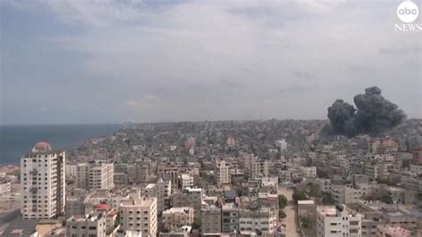 Massive explosion seen along Gaza skyline as Israel continues strikes | GMA