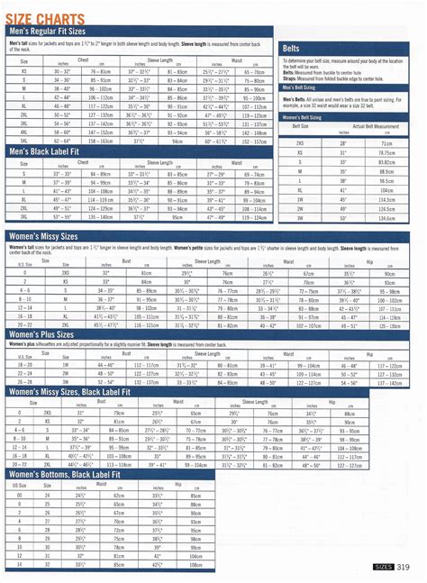 Harley-Davidson® Sizing Charts For MotorClothes