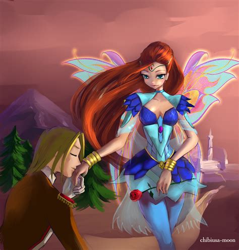 Bloom and Sky ♥ - The Winx Club Fan Art (35600543) - Fanpop