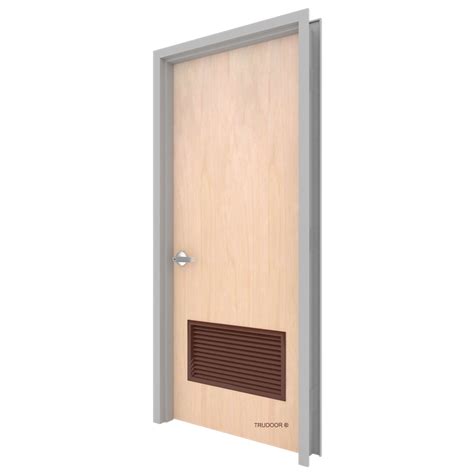 Commercial Wood Doors with Louver Vents