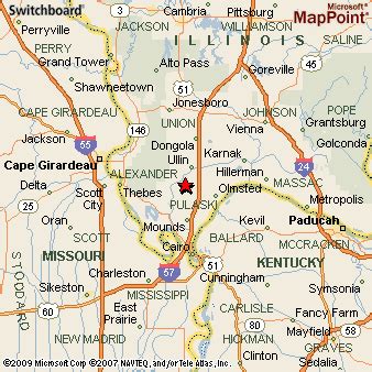 Pulaski, Illinois Area Map & More