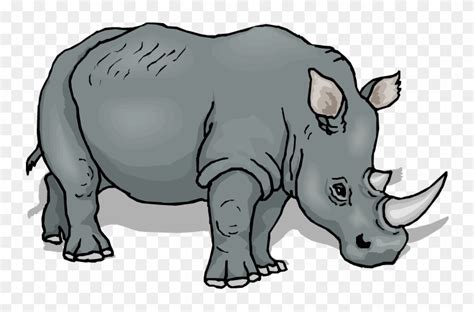 Rhinoceros Drawing Easy