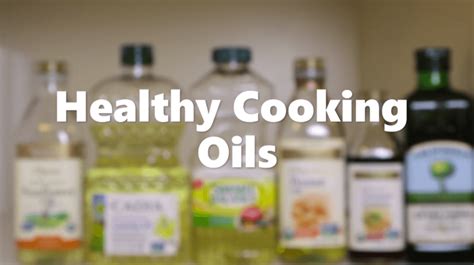 Healthy Cooking Oils 101 Video | American Heart Association